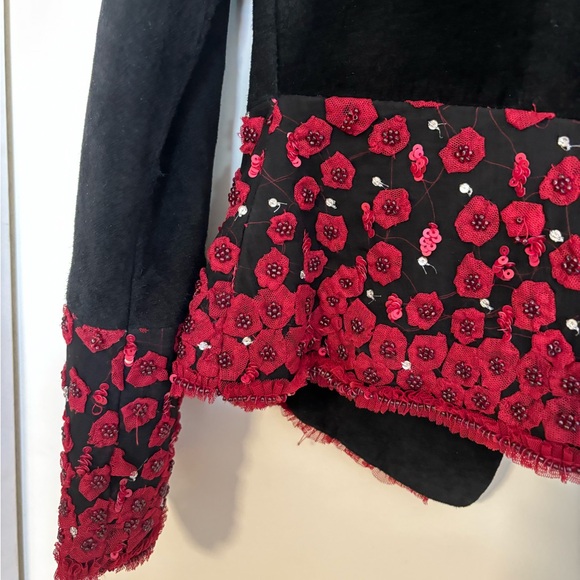 Vintage Betsey Johnson Suede Jacket Size S - Picture 3 of 7